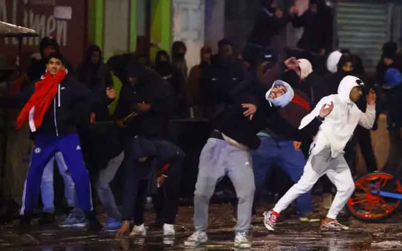 Μαροκινοί «μετανάστες» τα έσπασαν στις Βρυξέλλες με αφορμή ένα γκολ στο Μουντιάλ (video)